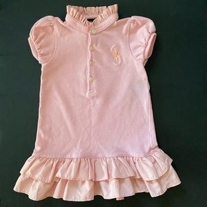Ralph Lauren Baby Girls dress, size 18 Months, Pink